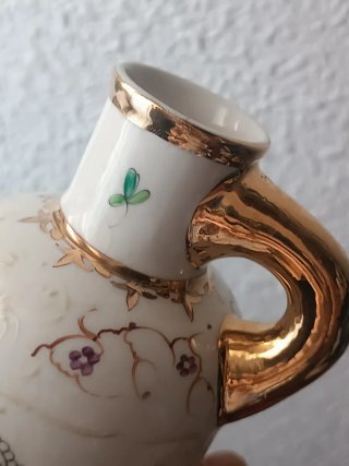 Botella Anís Escudo Zamora Porcelana Pintada mano