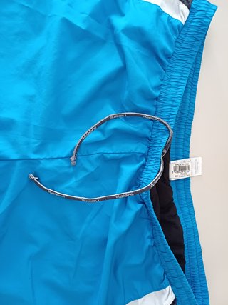 Pantalón Corto / Bañador Kalenji XL Azul/Gris