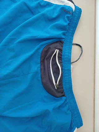 Pantalón Corto / Bañador Kalenji XL Azul/Gris