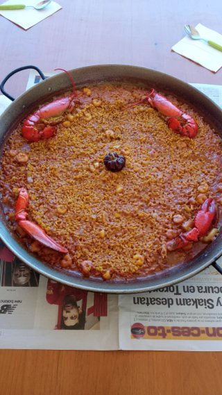 Paellas para llevar de lo que quieran...