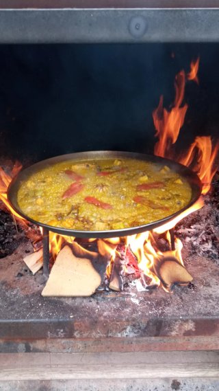 Paellas para llevar de lo que quieran...