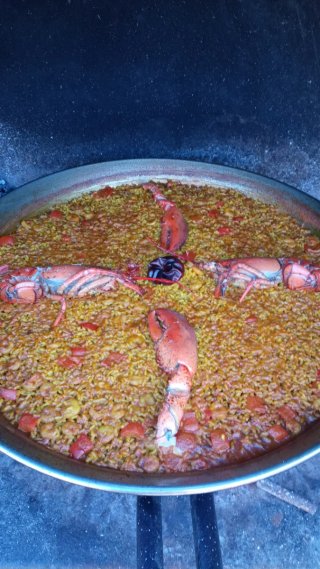 Paellas para llevar de lo que quieran...