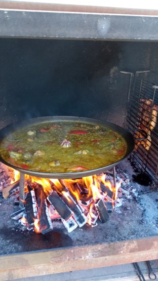 Paellas para llevar de lo que quieran...