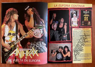 Revista Heavy Rock Trash Metal. Núm: 5. Año 1988.