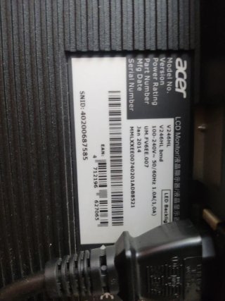 Pantalla PC 24"