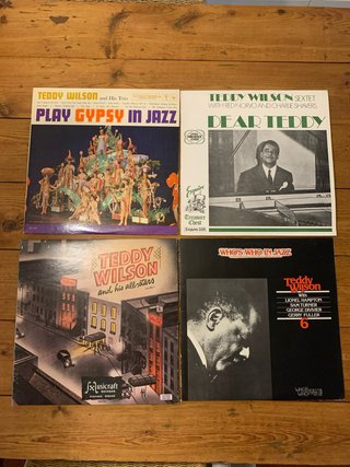 Lote 4 Vinilos Teddy Wilson Jazz