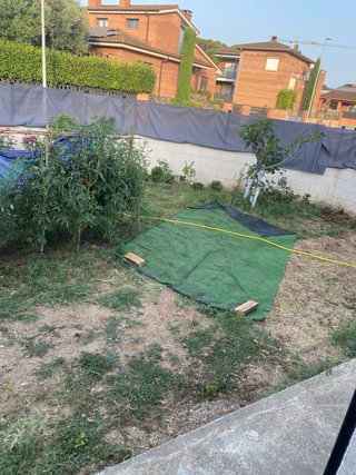 Mesa de trabajo para obra
