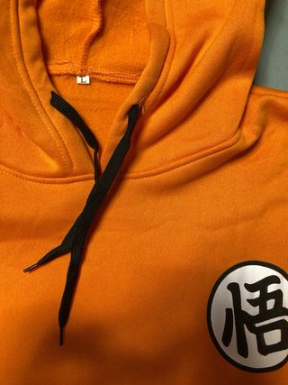 Sudadera Dragon Ball Naranja y Azul