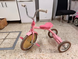 Triciclo Italtrike Rosa Metal Retro