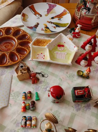 Lote Decoración Navidad. Hay objetos sin estrenar