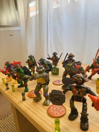 Action Figures Vintage Tartarughe Ninja Anni '90