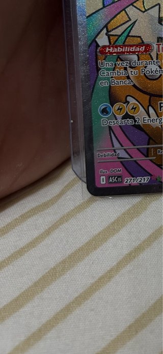 Mega Dragonite EX Carta Pokémon 271/217