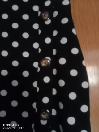 Falda tubo lunares