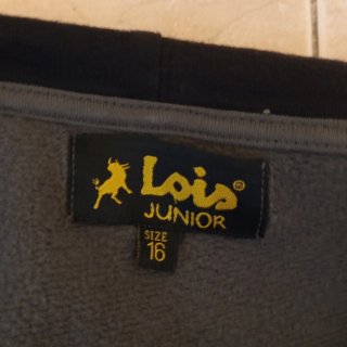 Sudadera Lois Marrón y Gris