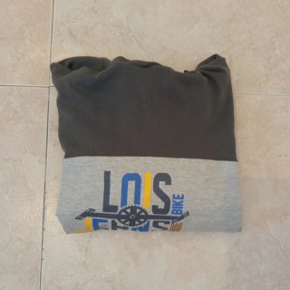 Sudadera Lois Marrón y Gris
