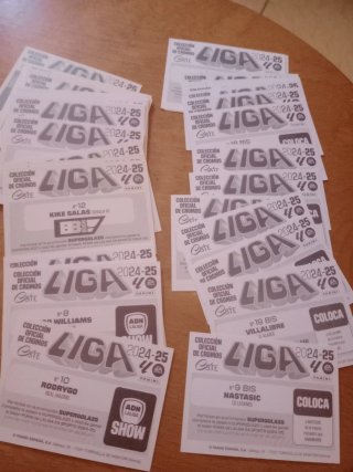 Gran lote de cromos Liga 24-25