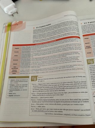 Lengua castellana y literatura, 1 Bachillerato
