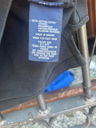 Polo Ralph Lauren manica lunga nero
