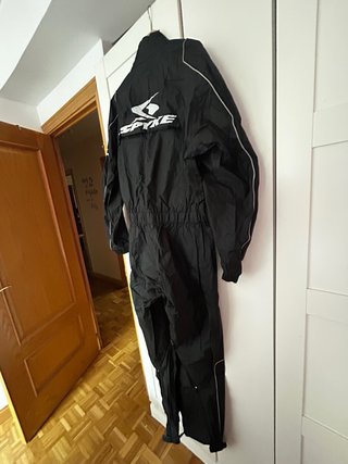 Chubasquero SPYKE Negro Moto Talla L