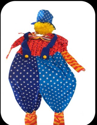 Disfraz Payaso Adulto Talla Única