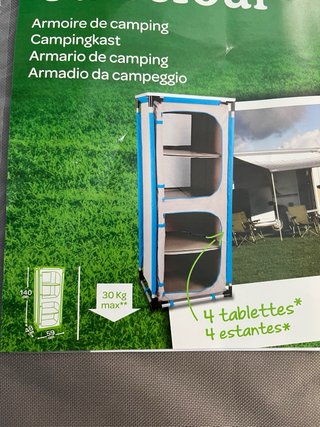 Equipo completo camping tienda 6 plazas+mobiliario