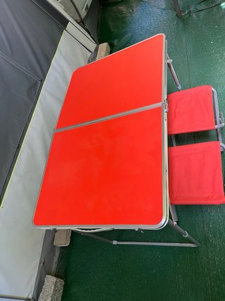 Equipo completo camping tienda 6 plazas+mobiliario