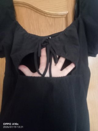 Vestido H&M Negro Talla 44