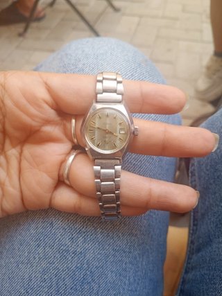 Reloj Rotary Mujer Oro y Plata