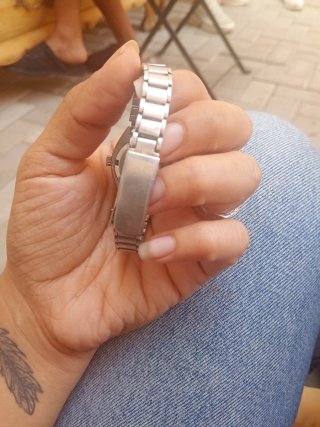 Reloj Rotary Mujer Oro y Plata
