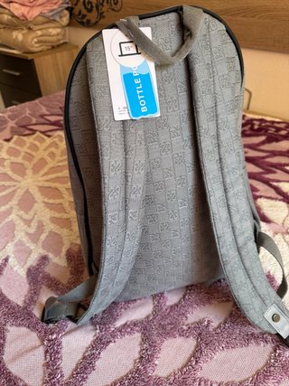 Mochila Jordan Gris Logo Jumpman