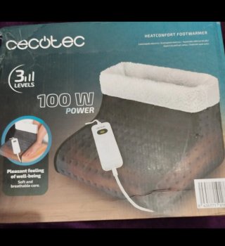 Calefactor pies Cecotec 100W