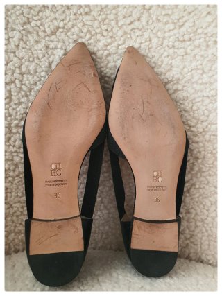 Zapato plano Carolina Herrera T.36 descatalogado.