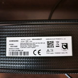 Mando a distancia Samsung negro