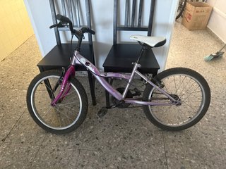 Bicicleta niña rosa 20 pulgadas