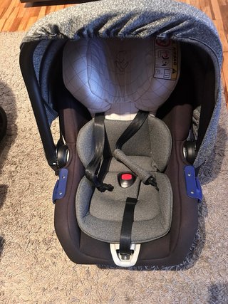 Carrito Bebé Jane 3 Piezas Gris