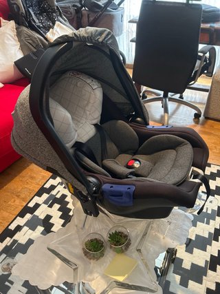 Carrello per Bambini Jane 3 Pezzi Grigio