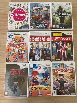 Lote juego wii
