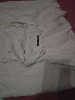 Vestido Zara tirantes blanco