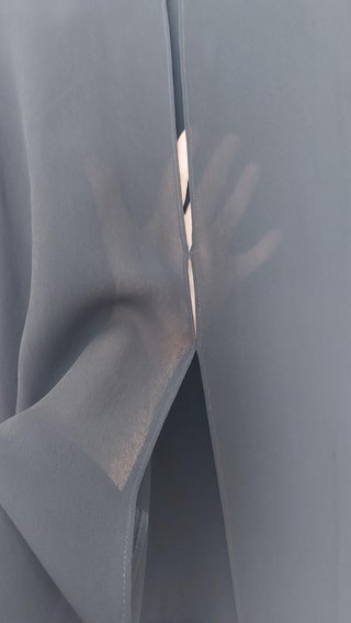 Blusa Zara Negra Mangas Campana Elegante