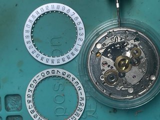 Movimiento ETA 2893 GMT Reloj
