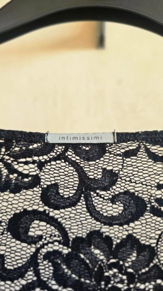 Vestitino Intimissimi pizzo nero Tg S
