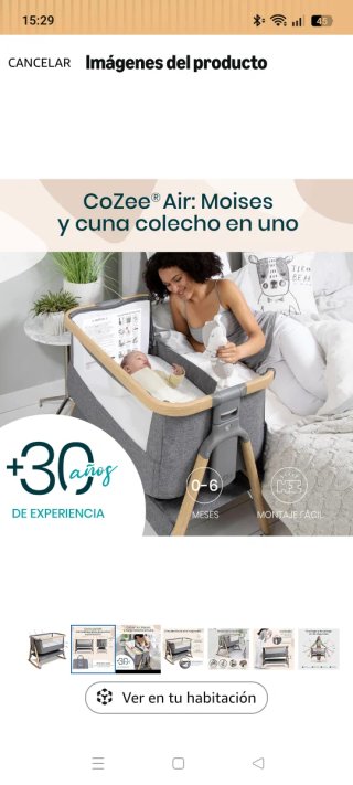 Minicuna portátil Cozee Air