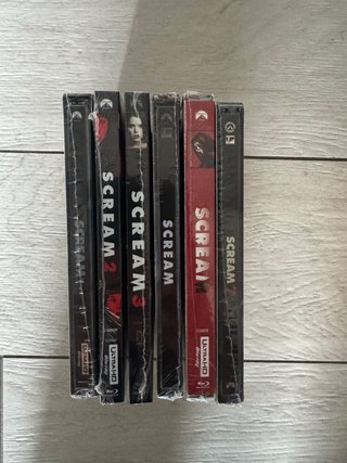 Saga Scream 4K UHD Steelbook ITA 1-2-3-5-6-7
