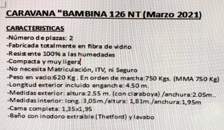 Caravana Bambina con Mover y Placa Solar