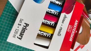 Kit Pintura Acrílica y Accesorios