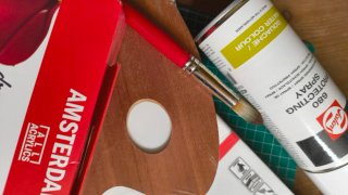 Kit Pintura Acrílica y Accesorios
