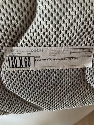 Cuna Cotinfant Doco Sleeping 120x60 + colchon
