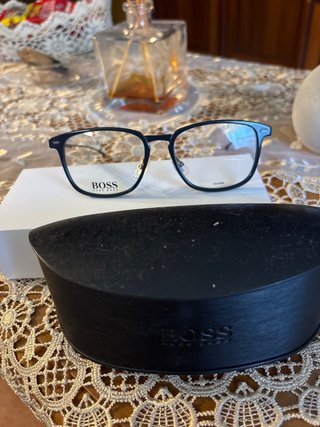 Occhiali da vista uomo BOSS neri