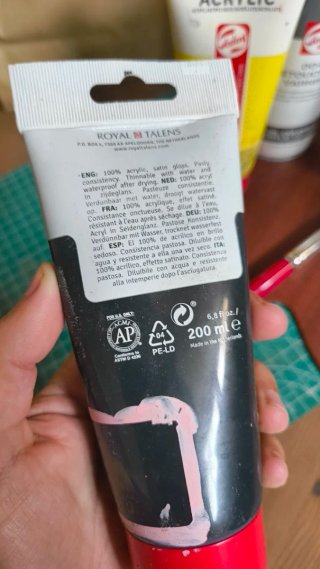 Kit Pintura Acrílica y Accesorios