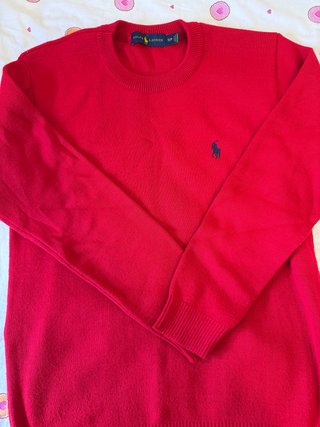 Jersey Polo Ralph Lauren Talla S Rojo Nuevo